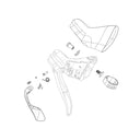 Shift Lever Assembly Mechanical Red B2 Right