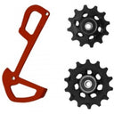 X01 Eagle Rear Der 12spd X-Sync Pulleys and InnerCage Red