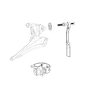 FRONT DERAILLEUR SPARE PARTS KIT FORCE WIDE ETAP AXS