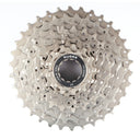 SUGEK 9 SPD Cassette M5009- Steel Sprocket & Lock Ring & Nickle Plated Finish 11-13-15-18-21-23-26-30-34T