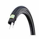 Green Marathon 26x1.25 Tube Black+Reflex