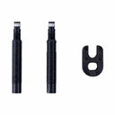 Valve Extension 30 mm 2 per Set (10 Set in Bag) Alu, Black