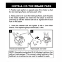 Tektro 2 Piston Brake Pads