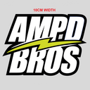 Ampd Bros 6pc Epic Sticker Pack