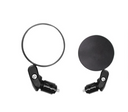 QBP Bar End Mirror 71mm(Dia) - Arm length 45mm - 180 degree rotation - 19-22mm bars