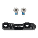 TRICKSTUFF Brake Adapter - Flat Mount - Rear - Black - 140/160 - 160/180 - Aluminium