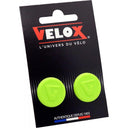 VELOX Handlebar Ends - Green 2 pack