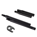 VALVE EXTENDER BLACK 38.5mm w/removable core