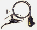 XOD -GT400 Rear-  Alloy Hydraulic 4-piston Brake   Rear 1.8m - Mineral Oil  - Motor cut-off: 2-pin plug - Weight 880g