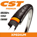 CST Tyre Xpedium - 700 x 28 - Wire 60 TPI - 690g - Single Compound - Defender Rebound 3mm - Reflective Strip - C1880
