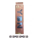 YABAN Chain - 12 Speed - S2 - 1/2 X 11/128 X 126L - Solid Pin & Plate - 5.25mm - Silver/Grey