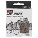 YABAN Chain - Single Speed E-BIKE 512E - S2 - 1/2 X 1/8 X 136L - Silver/Silver