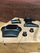 TRANZX Dropper Post Spare Part - YSP36 and YSP38 Seat Post Clamp Inc Bolts - Black