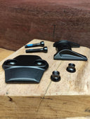TRANZX Dropper Post Spare Part - YSP36 and YSP38 Seat Post Clamp Inc Bolts - Black