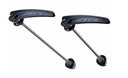 Zipp QR-Titanium Black W/Black Logo 100/130mm Pair