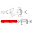 SERVICE - Axle rear COGNITION NSW Disc w/bearings