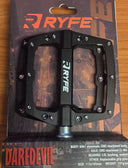 RYFE Pedals - DARE DEVIL - S/Bearing - 6061 Aluminium - CNC-machined body - BLACK