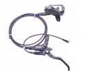XOD -F3000 Front-  Alloy Hydraulic 4-piston Brake   Front 1.0m - Mineral Oil  - Motor cut-off: 2-pin plug - Weight 880g