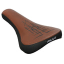 FUNN Saddle - DJ Saddle Impact Resistant Base - CrMo Rail - Width 136mm - Brown