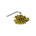 FUNN Pedal Street Pins Gold - M4x6mm Tool included