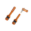 GRANITE JUICY - Valve stem with Juicy valve cap 44mm - 2PC - Matching Orange