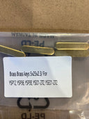 TRANZX Replacement Brass Key - 5 x 25 x 2.3 - YSP12 / 36 / 38 - YSI01-272 YSE01  Dropper Post