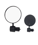 QBP Bar End Mirror -  Size: 78mm(Dia)x118mm(H) - Convex