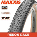 MAXXIS MOUNTAIN - REKON RACE - 29X2.35 - EXO / TR / Tanwall - Foldable 60 TPI E25